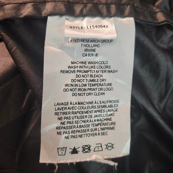 LRG ¼-Zip Windbreaker Jacket — Men’s 3XL (Lifted Research Group) - Picture 5 of 8